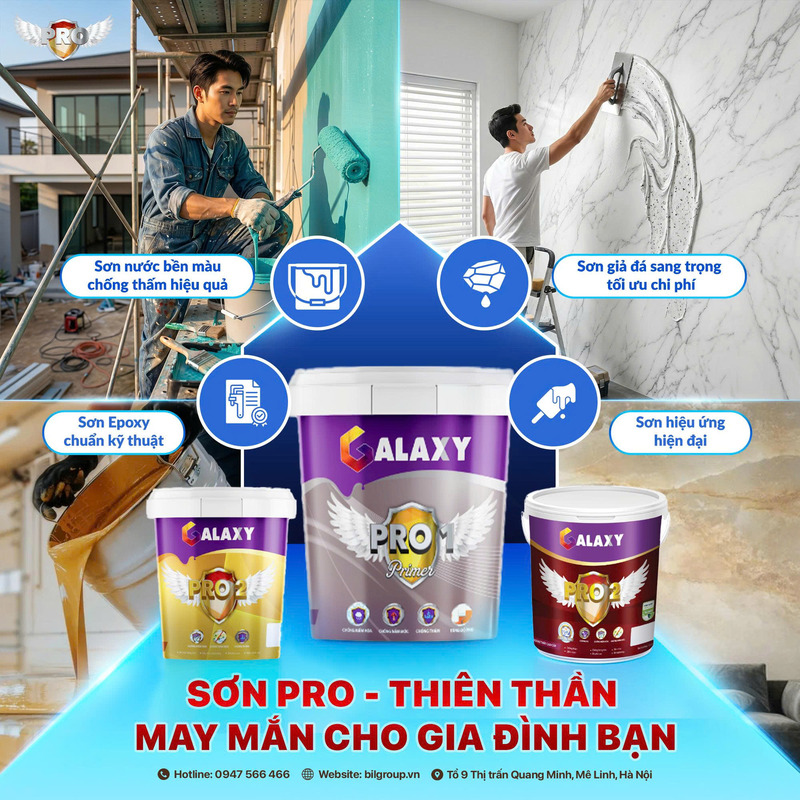 Vật liệu Sơn Pro chất lượng cao